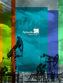 Cover of the 2014 Annual Report for Panhandle Oil and Gas Inc.